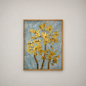 Cuadro decorativo flores de abundancia